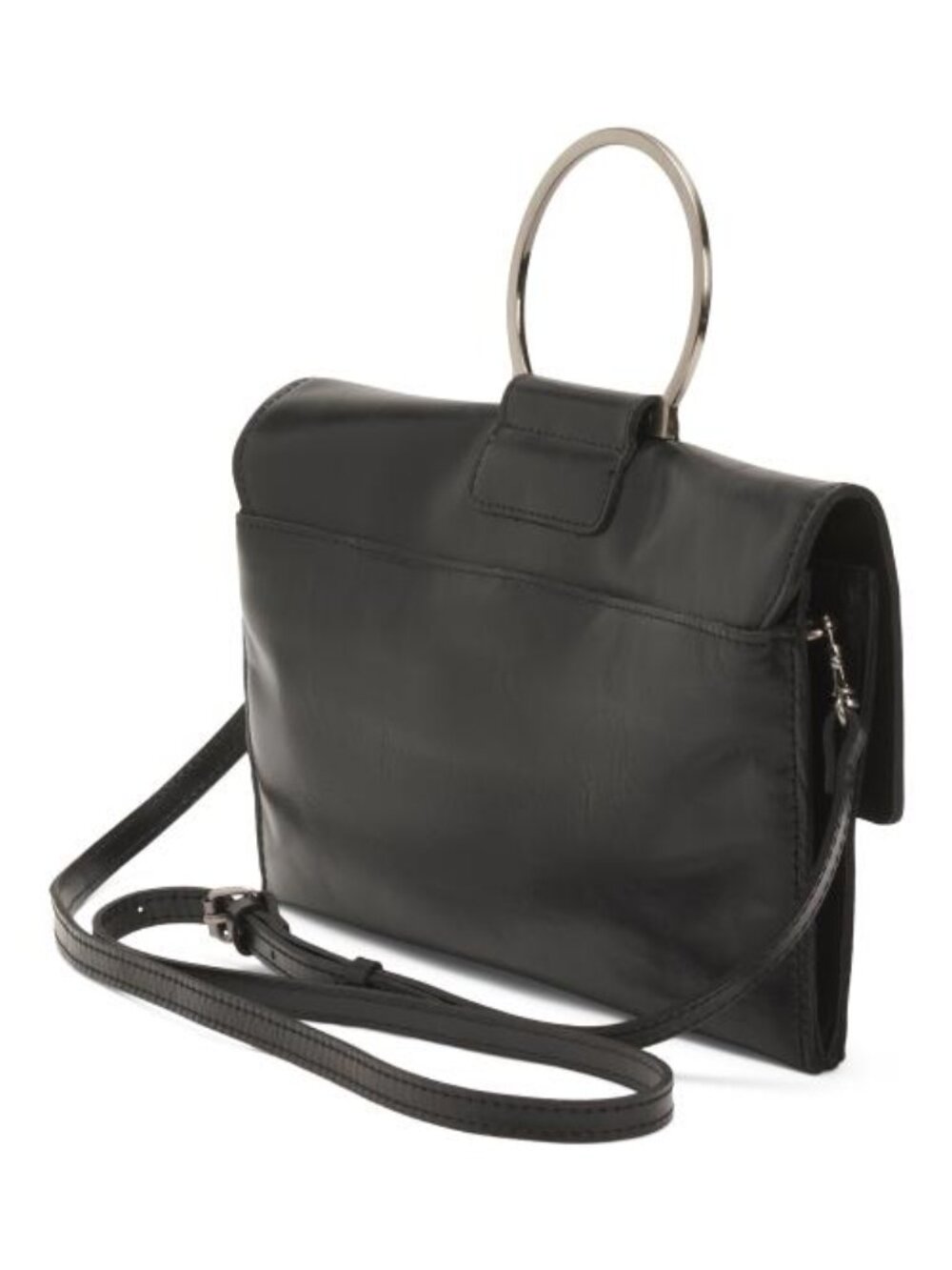 PATRICIA NASH Leather Belvi Metal Handle Crossbody - Picture 3 of 5